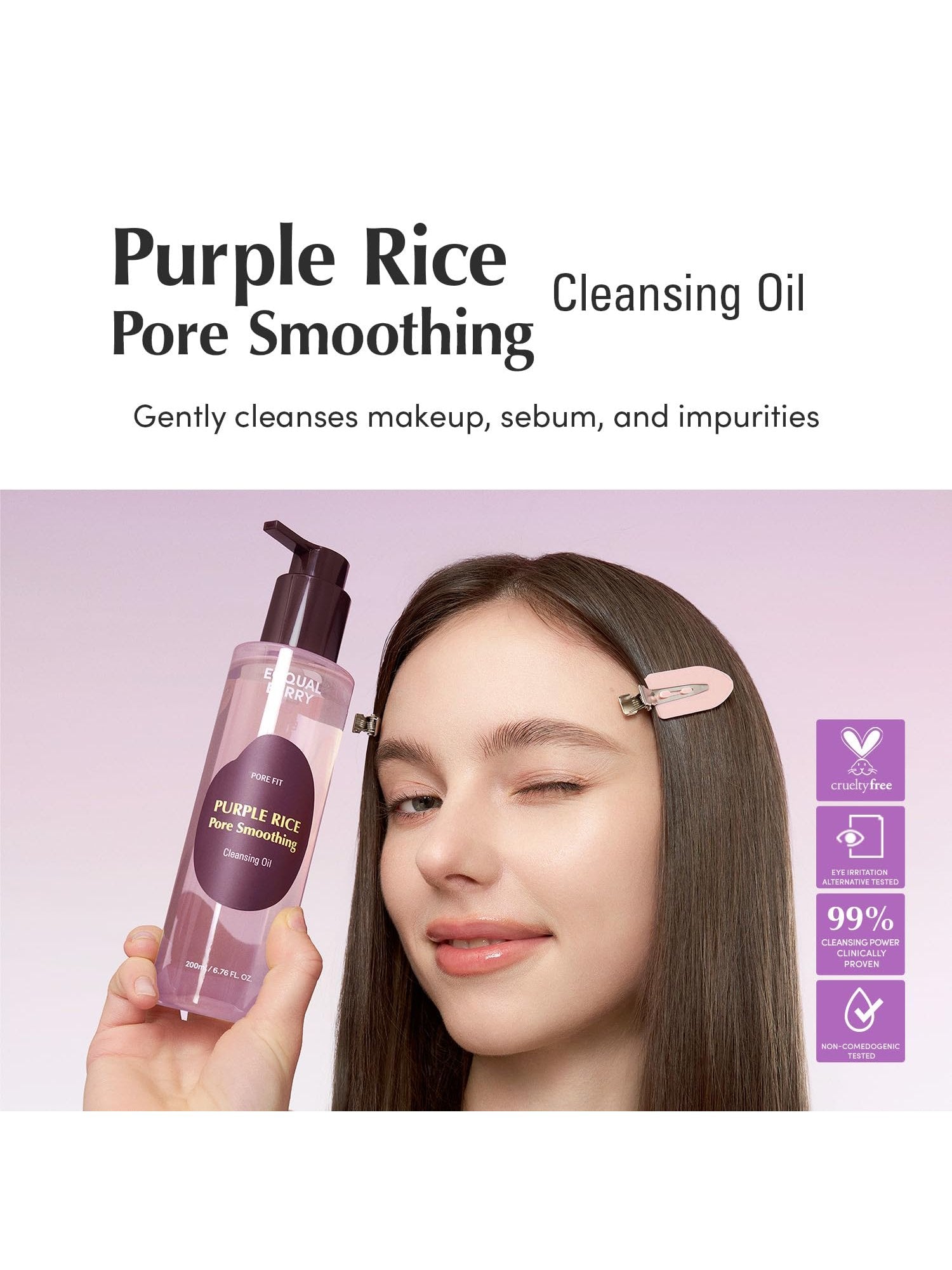 Purple Rice Pore Smoothing Cleansing Oil