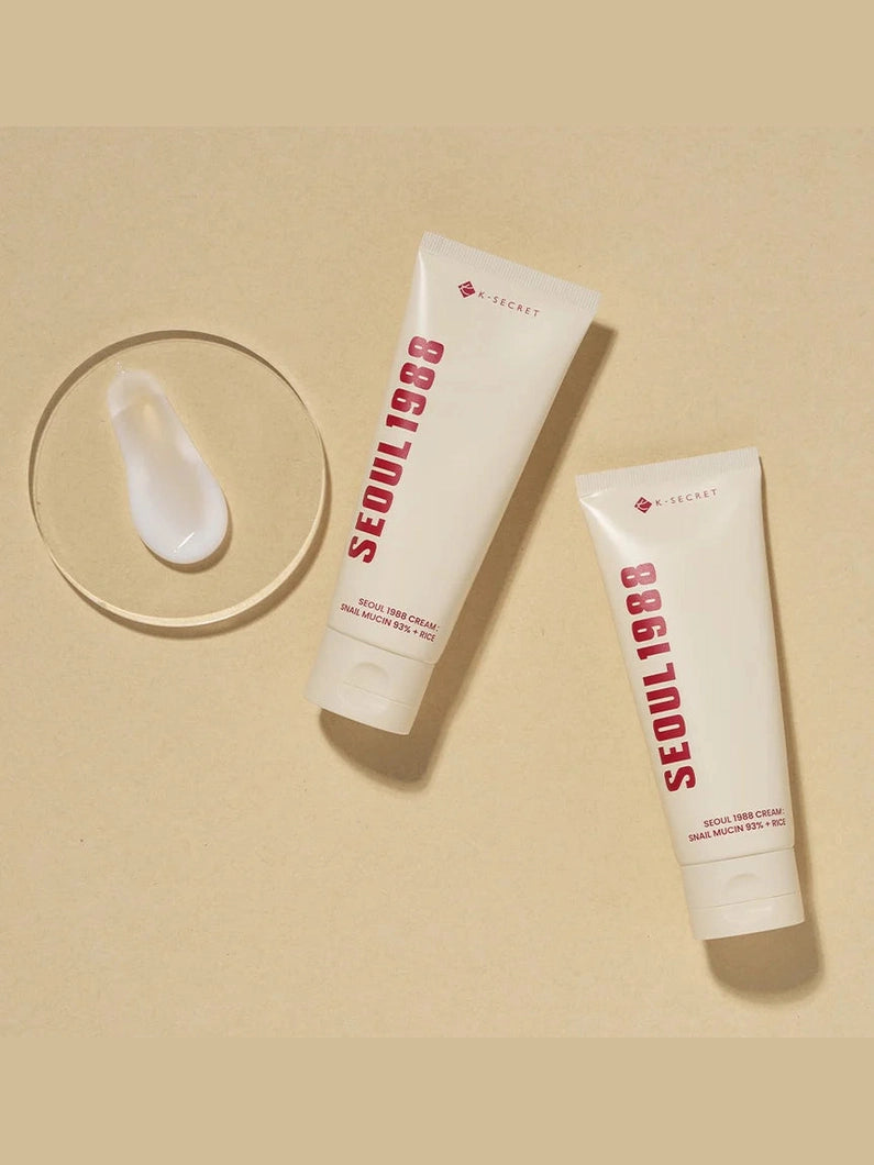 SEOUL 1988 Cream : Snail Mucin 93% + Rice