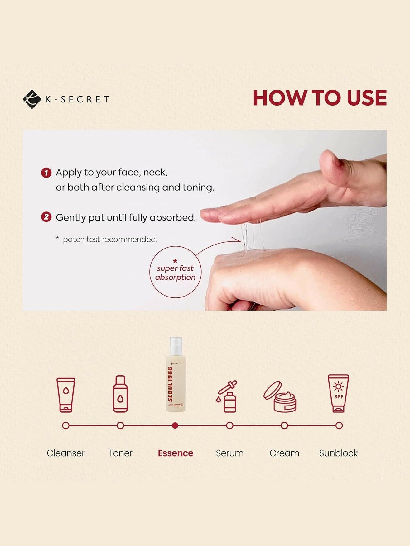 SEOUL 1988 Essence : Snail Mucin 97% + Rice