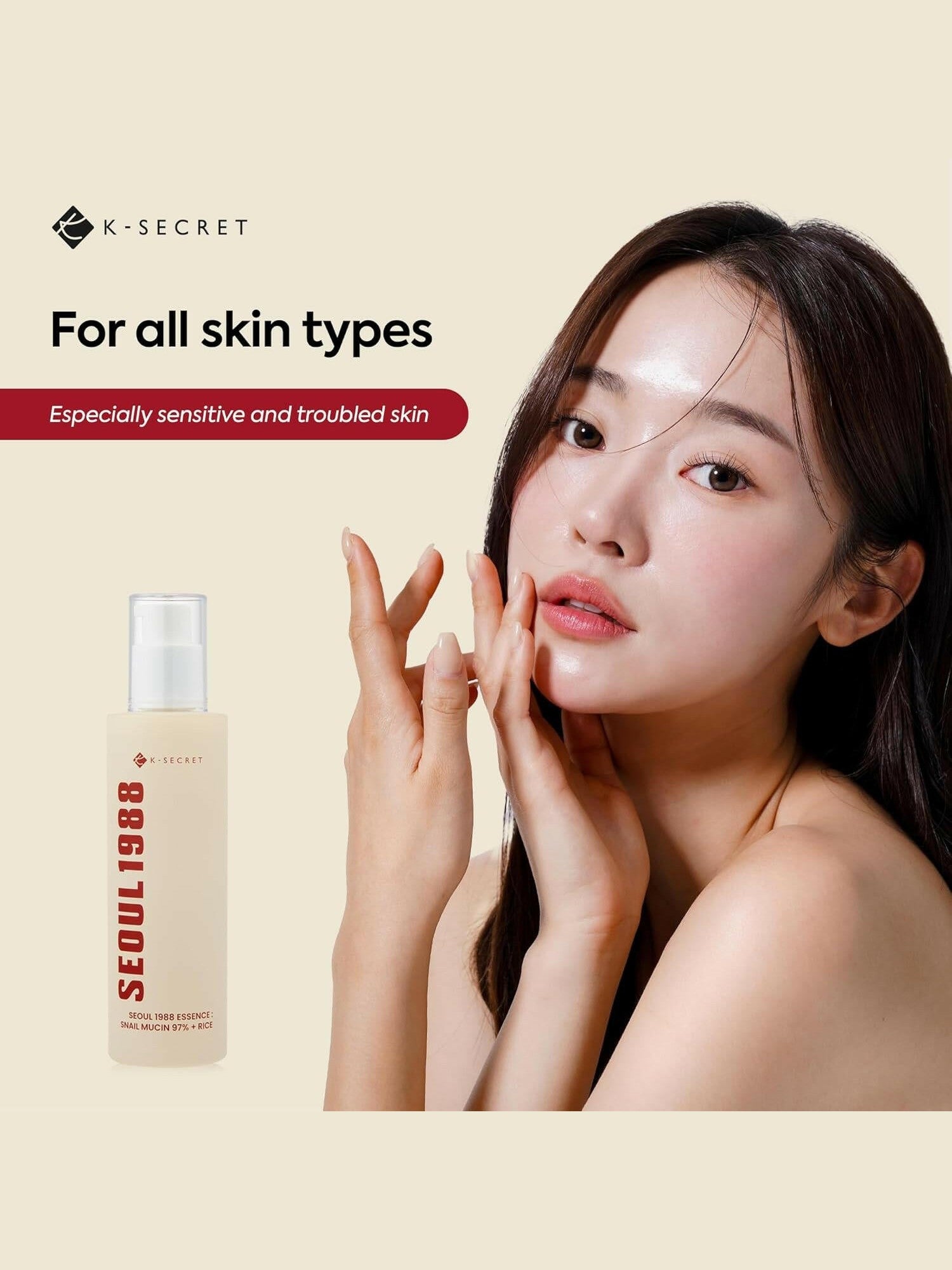 SEOUL 1988 Essence : Snail Mucin 97% + Rice