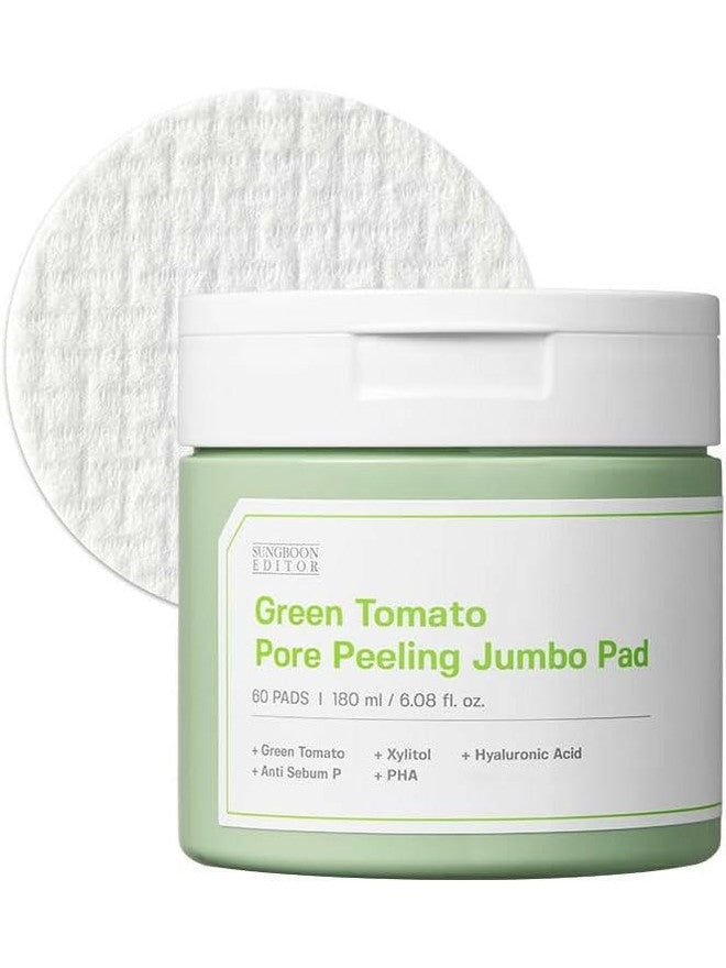SUNGBOON EDITOR - Green Tomato Pore Peeling Jumbo Pad