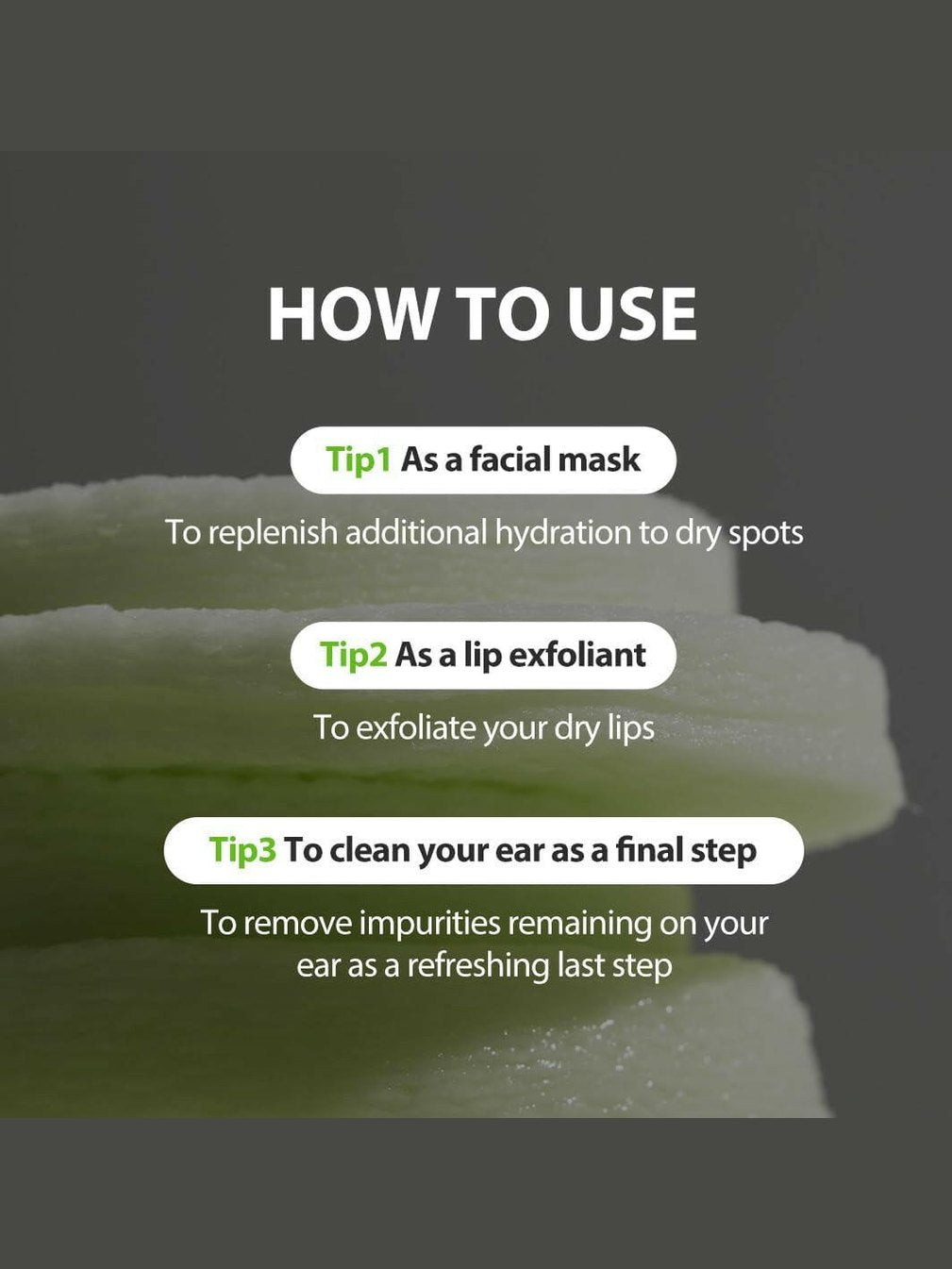 SUNGBOON EDITOR - Green Tomato Pore Peeling Jumbo Pad