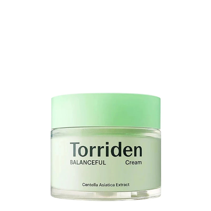 Torriden BALANCEFUL Cica Cream 80ml, vegan lightweight Korean centella gel-cream moisturiser for sensitive, redness-prone and blemish-prone skin Australia