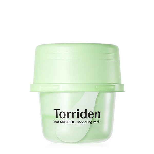 Torriden BALANCEFUL Modeling Pack 30g, vegan Korean cooling cica peel-off modeling mask that soothes redness and calms sensitive skin Australia