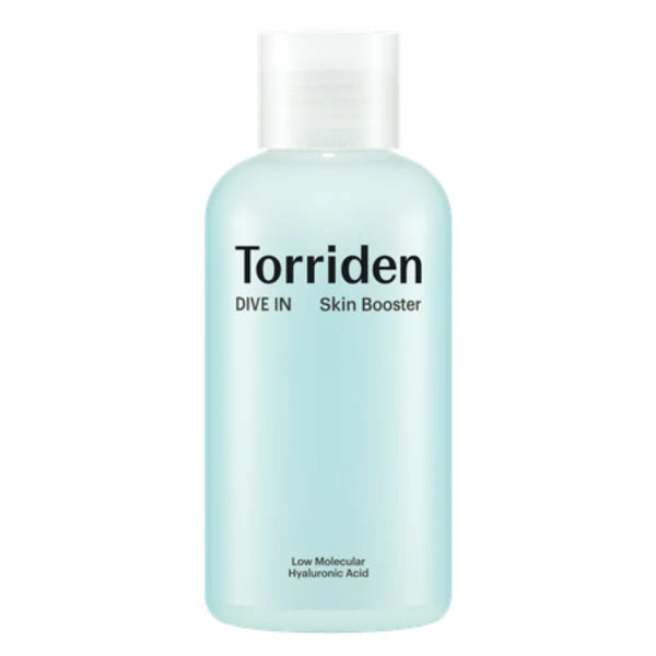 Torriden DIVE-IN Low Molecular Hyaluronic Acid Skin Booster 200ml, vegan Korean five-form hyaluronic acid hydrating toner for plump, dewy skin Australia