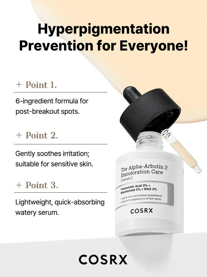 The Alpha-Arbutin 2 Discoloration Care Serum