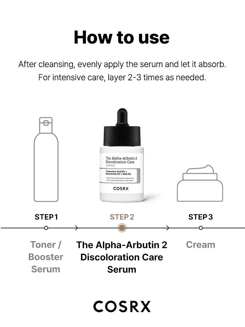 The Alpha-Arbutin 2 Discoloration Care Serum