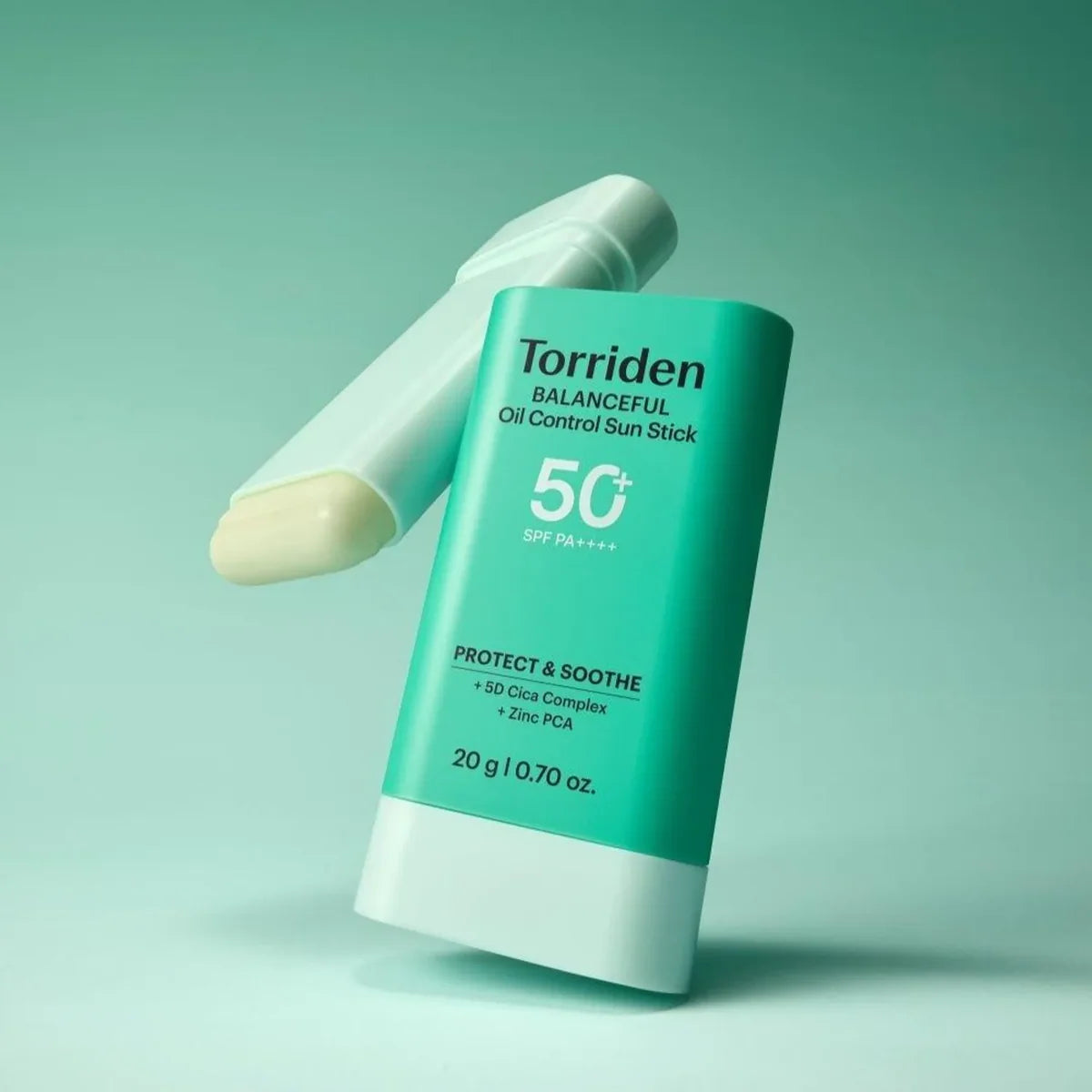 Torriden BALANCEFUL Oil Control Sun Stick 20g, vegan Korean SPF50+ PA++++ mattifying cica sun stick that controls shine for oily skin Australia
