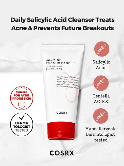 COSRX AC Collection Calming Foam Cleanser