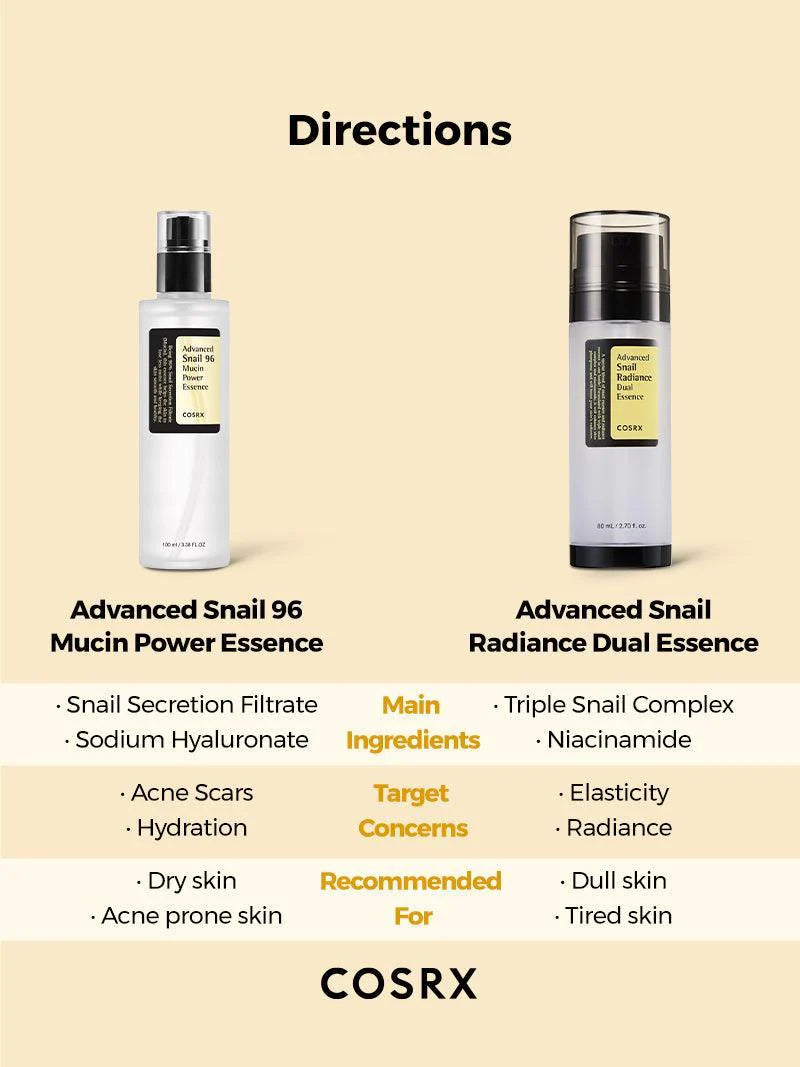 COSRX - Advanced Snail Radiance Dual Essence