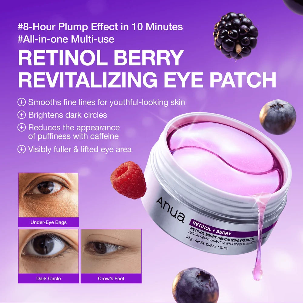 Retinol Berry Eye Patches