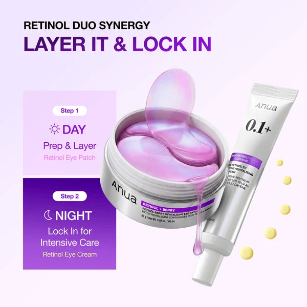 Retinol Berry Eye Patches