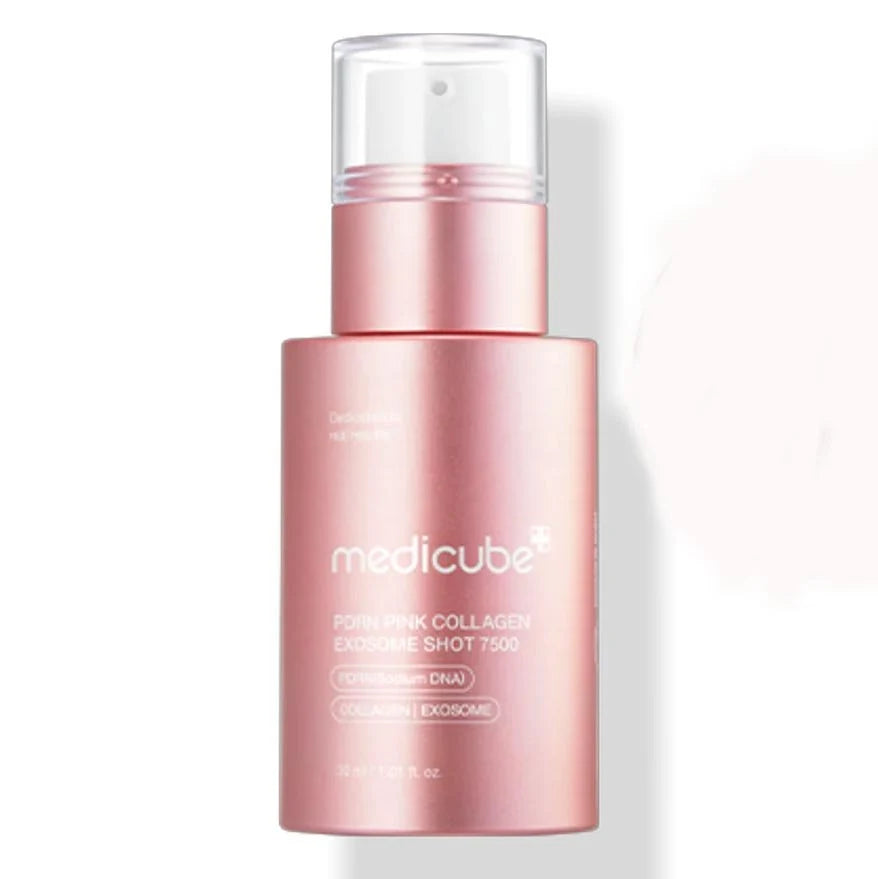 Medicube PDRN Pink Exosome Shot Serum 7500 30ml — Korean salmon DNA PDRN exosome collagen retinol serum Australia