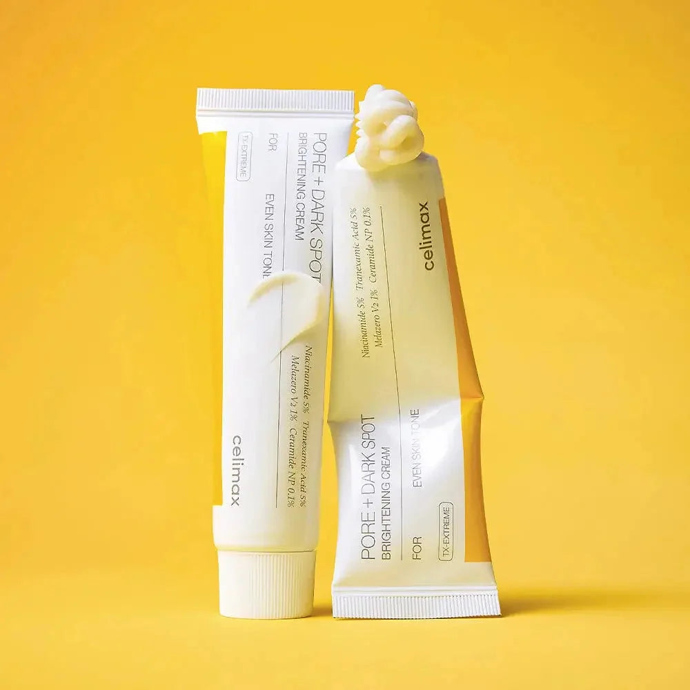 Celimax Pore + Dark Spot Brightening Cream 50ml — niacinamide tranexamic acid brightening moisturiser Australia