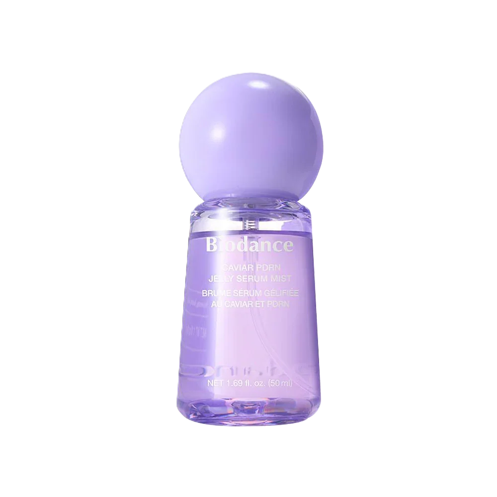 Biodance Caviar PDRN Jelly Serum Mist 50ml — Korean sprayable hydrating jelly serum-mist with caviar, salmon PDRN and niacinamide for a dewy glow Australia