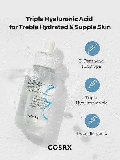 Hydrium Triple Hyaluronic Moisture Ampoule