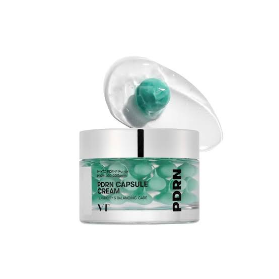 VT Cosmetics PDRN Capsule Cream 100 50ml — vegan ginseng PDRN capsule cream with peptides and hyaluronic acid for firm, dewy skin Australia