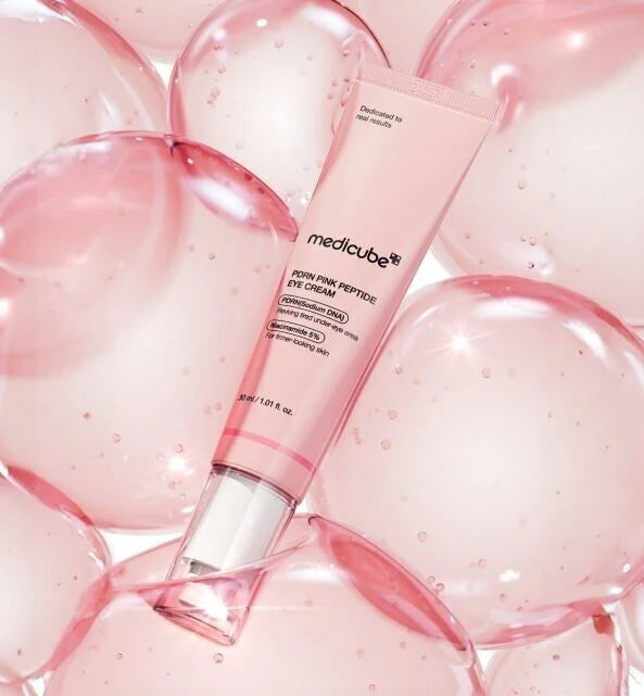 Medicube PDRN Pink Peptide Eye Cream 30ml — Korean retinol PDRN peptide eye cream for dark circles and fine lines Australia