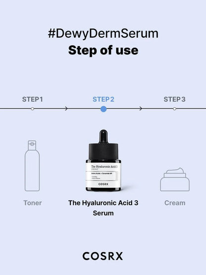 The Hyaluronic Acid 3 Serum