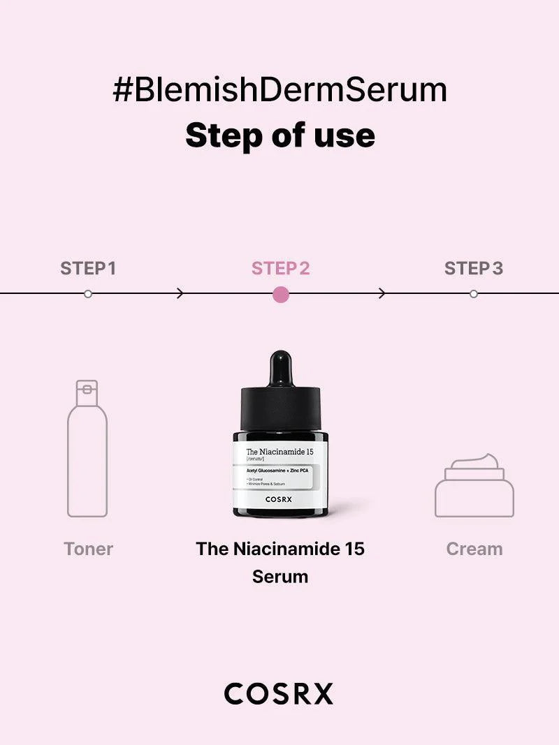 COSRX - The Niacinamide 15 Serum