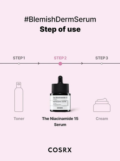 COSRX - The Niacinamide 15 Serum