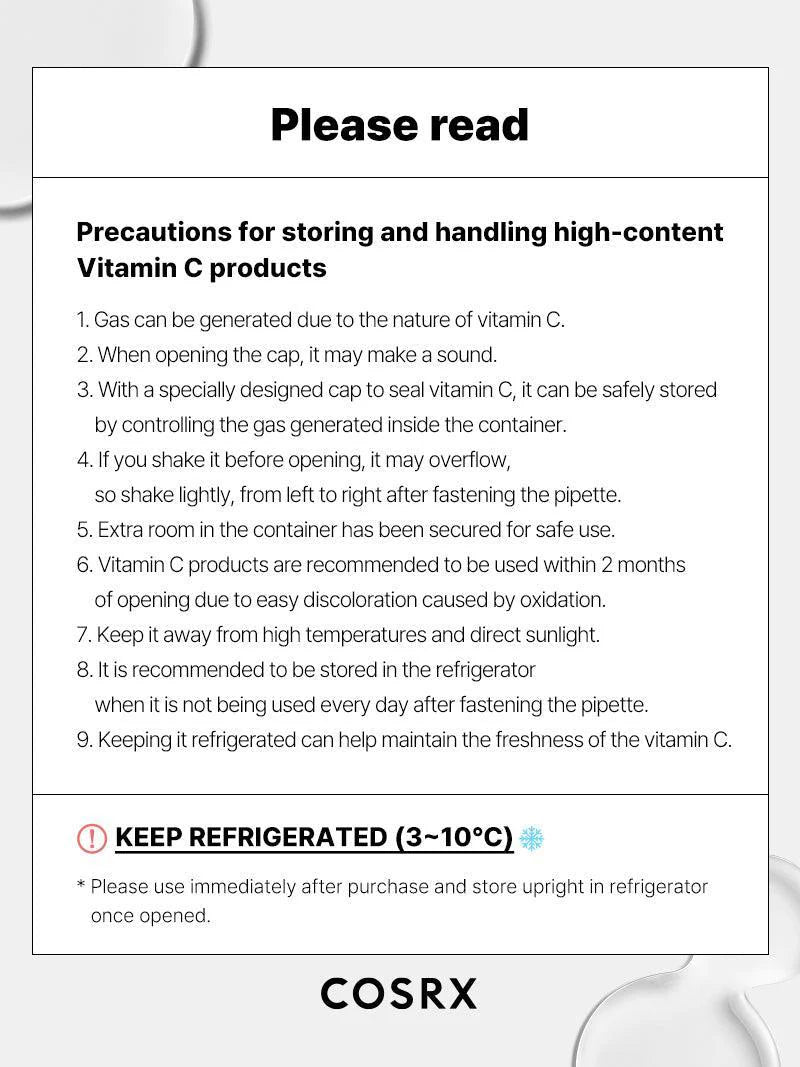 COSRX The Vitamin C 23 Serum