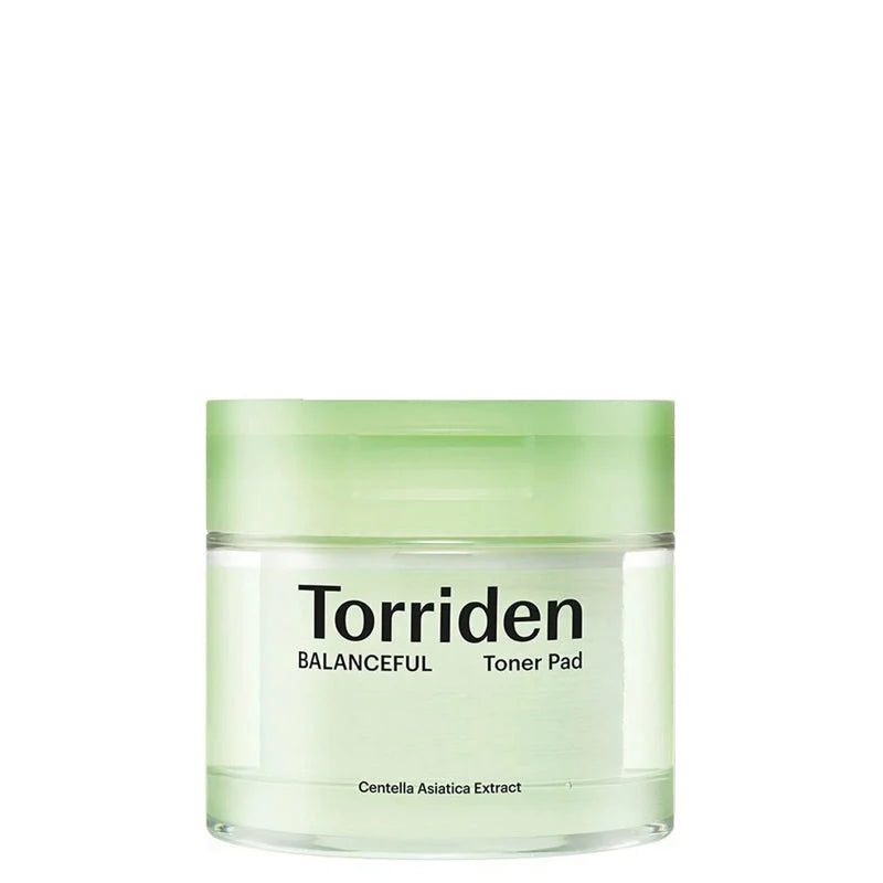 Torriden BALANCEFUL Cica Toner Pad 60 pads, vegan dual-textured Korean centella exfoliating and soothing toner pads for sensitive, blemish-prone skin Australia