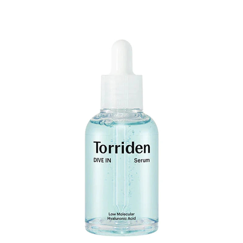 Torriden DIVE-IN Low Molecular Hyaluronic Acid Serum 50ml, vegan fragrance-free five-form hyaluronic acid hydrating serum for all skin types Australia