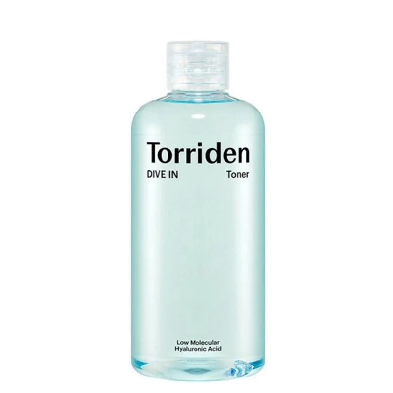 Torriden DIVE-IN Low Molecular Hyaluronic Acid Toner 300ml, vegan Korean five-form hyaluronic acid hydrating toner for plump, dewy skin Australia